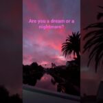 The sky started melting #shorts #sunset #nightmare #ex #breakup #wlw