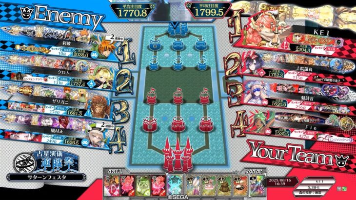 【wlw】占星遊戯祭 -サターンフェスタ- ①【ミクサ　2294.3】