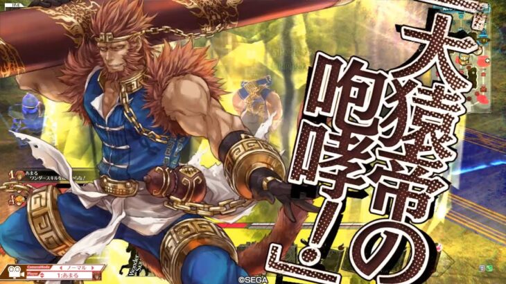 アタッカーめっちゃ修行した美猴  EX00  TR20000　対面アシェ、ジーン【wlw】【ワンダーランドウォーズ】