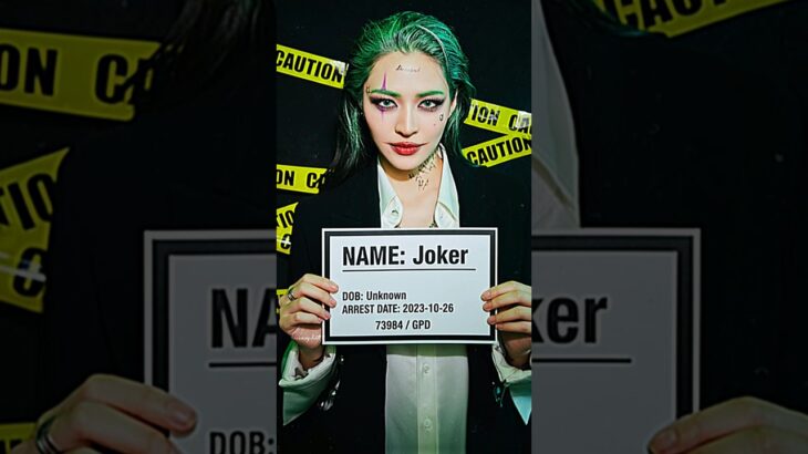 Joker 🃏 #linglingkwong #ormkornnaphat #lingorm #gl #wlw #thaigl #halloween #joker #ormling #pretty