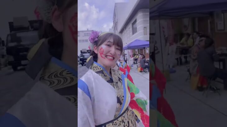 みんなでお揃い温羅メイク♡ #松山  #よさこい  #風舞人  #うらじゃ #ふるっぱー