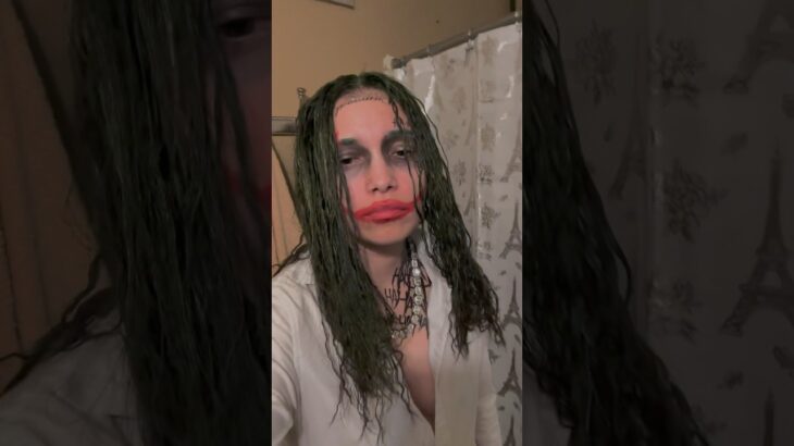 Dressed as The Joker for Halloween! #viral #wlw #halloween #thejoker
