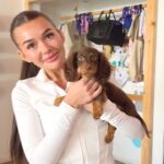 christina and amber look at puppies🥹#christinaandamber #chamber #wlw