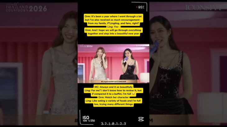 Ofc Ling’s foodie ass have to describe it with food and eating in mind🤣🤣😭🥲#lingorm