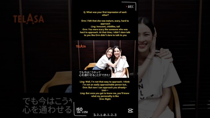 the way orm always holds Ling little head like that🥹n ling just smiles n lets her do it🤏🏻#lingorm