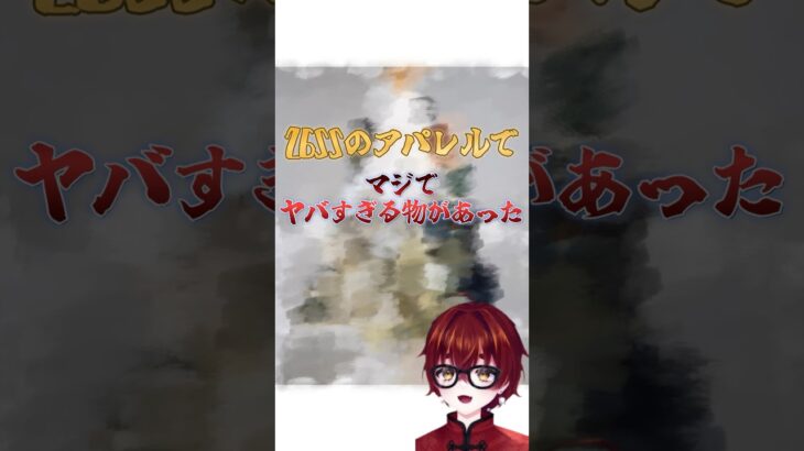 2026SSにヤバ過ぎるアイテムがあった #vtuber #shorts #shortvideo #doublet #vtuber #アパレル #fashion #ショートコント