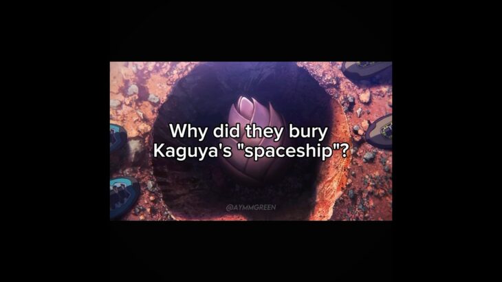 Did they bury kaguya’s “spaceship”? #cosmicprincesskaguya #kaguya x #iroha x #yachiyo