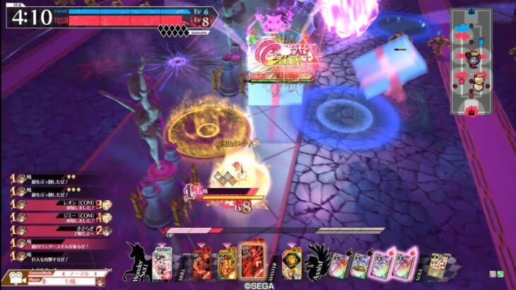 WLW 決戦3幕 新兵側ソロ スキル型ルカ(オワタ式)