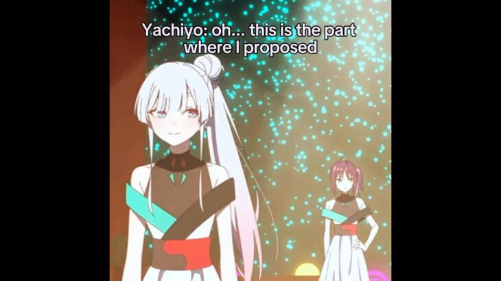 i miss them already 🥺 #cosmicprincesskaguya #yuri #iroha #kaguya #yachiyo