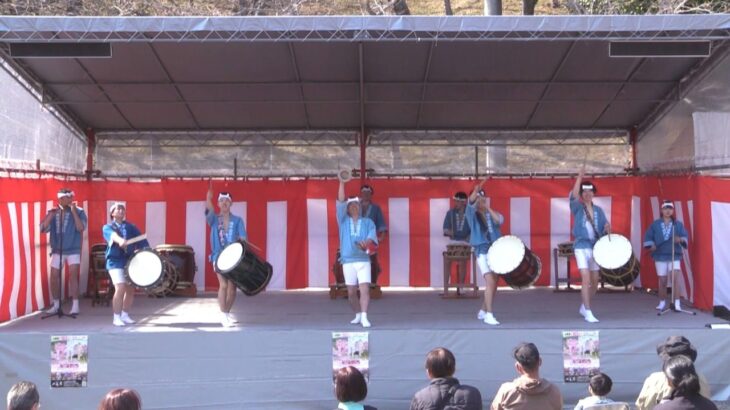 備中温羅太鼓 「 ええとこ囃子 」　／　2026 山麓窯「梅まつり」