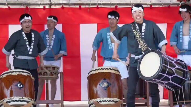 建部はっぽね太鼓＆備中温羅太鼓  ｱﾝｺｰﾙ「 疾走 」　／　2026 山麓窯「梅まつり」