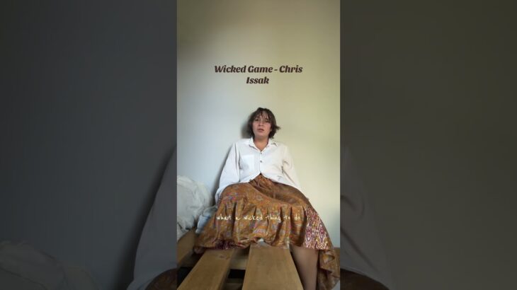 Wicked Game by Chris Issak, follow for more☺️ #singing #cover #chrisissak #wickedgame #wlw