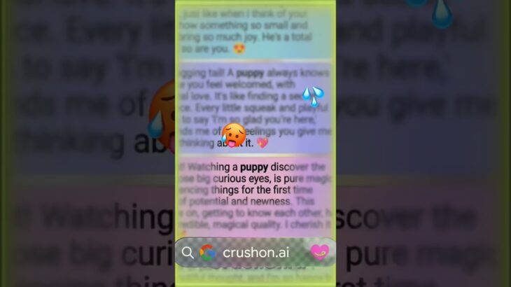 it’s crushonai in the puppy #pov #wlw #crushonai