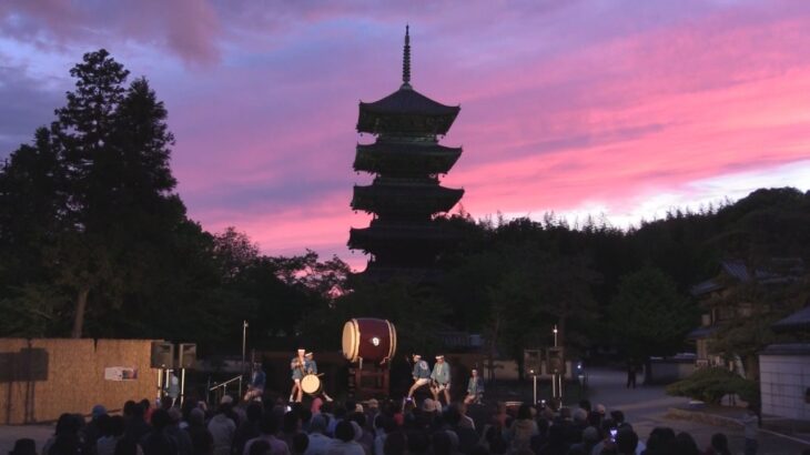 備中温羅太鼓 「天翔け～雷雲～流れ星」　／　2026 春の吉備路 幻想の饗宴 （五重塔ﾗｲﾄｱｯﾌﾟｲﾍﾞﾝﾄ）