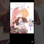 Luka Rin #kagaminerin #megurineluka #鏡音リン　#巡音ルカ #vocaloid #fanart #speedpaint #shipping #digitalart