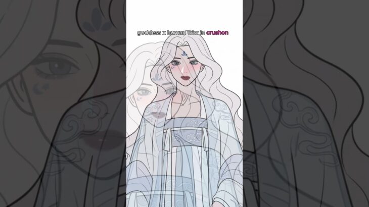  Moon Goddess Kaguya (wlw) & Human Kanae (wlw) in crushon! #crushon #yuri #booktok #manhwa #wlw 