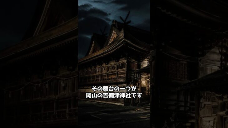 【吉備津神社】桃太郎の原型に残る、鬼・温羅の物語　#shorts  #神社