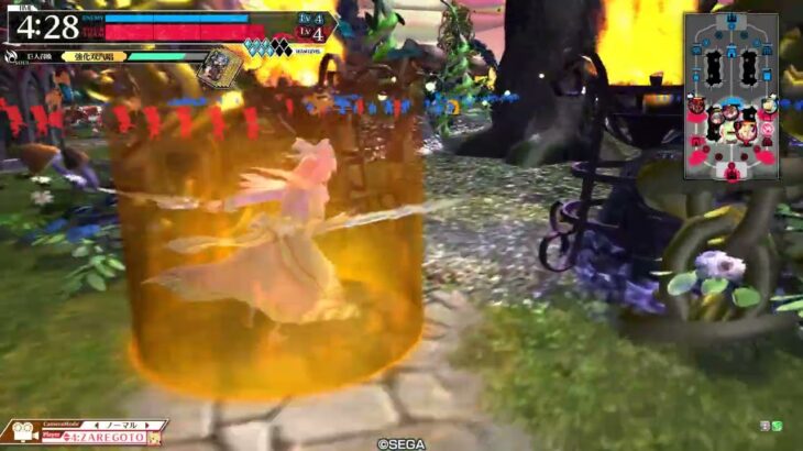 wlw:プレイ動画　 サンドリヨン 　ミラー戦