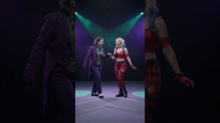 Villainous Duo: A Mischievous Lesbian Joker Dance #wlw #sapphic #wunderaffect