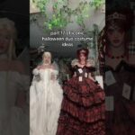 part 17 of iconic Halloween duo costume ideas #aliceinwonderland #queenofhearts #whitequeen #cosplay