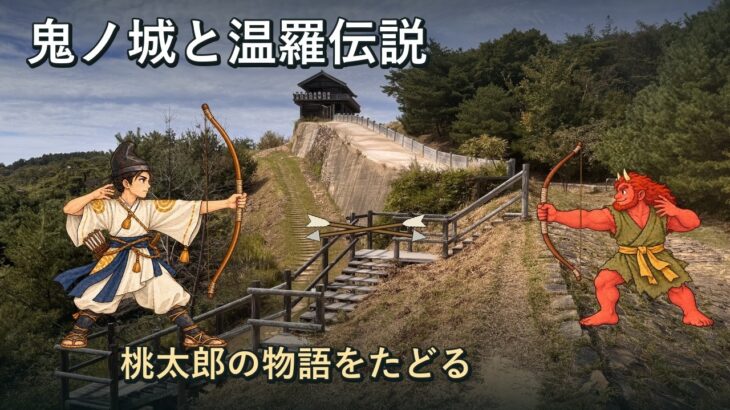 「鬼ノ城と温羅の謎｜桃太郎伝説の地を歩く②」